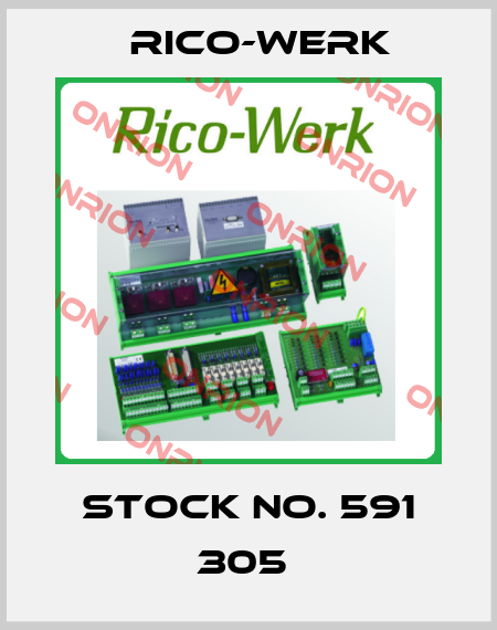 stock no. 591 305  Rico-Werk