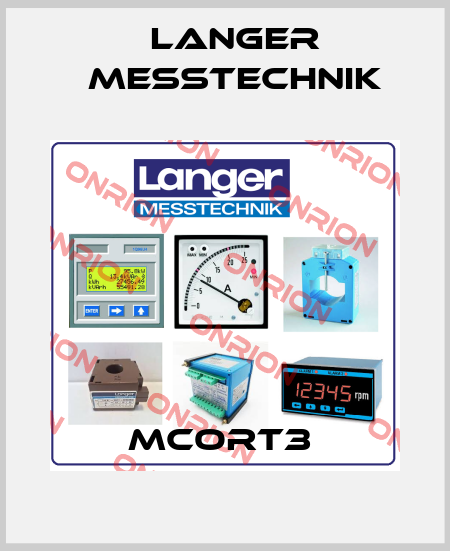 MCORT3  Langer Messtechnik