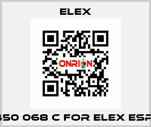 450 068 C FOR ELEX ESP  Elex