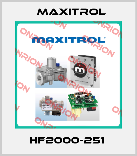 HF2000-251  Maxitrol