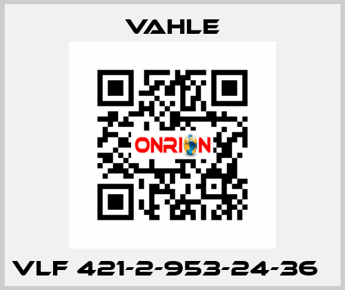 VLF 421-2-953-24-36   Vahle