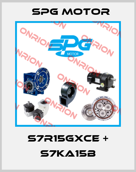 S7R15GXCE + S7KA15B Spg Motor