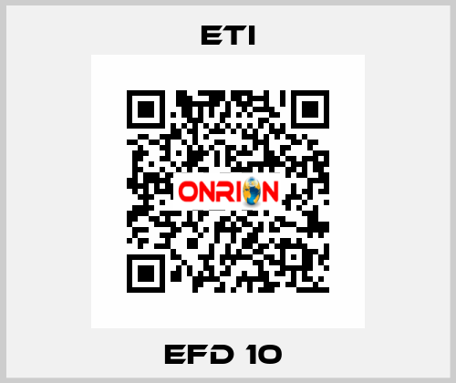 EFD 10  Eti