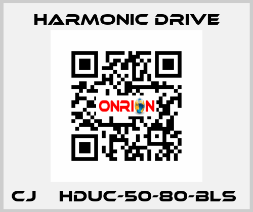 CJ    HDUC-50-80-BLS  Harmonic Drive