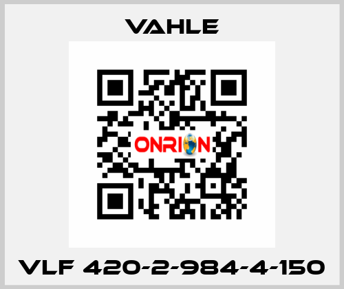 VLF 420-2-984-4-150 Vahle