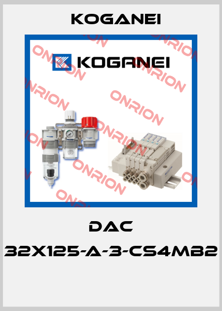 DAC 32X125-A-3-CS4MB2  Koganei
