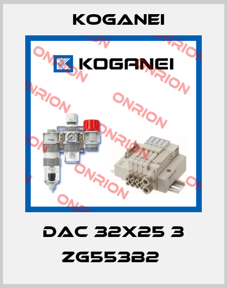DAC 32X25 3 ZG553B2  Koganei