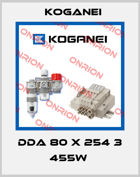 DDA 80 X 254 3 455W  Koganei
