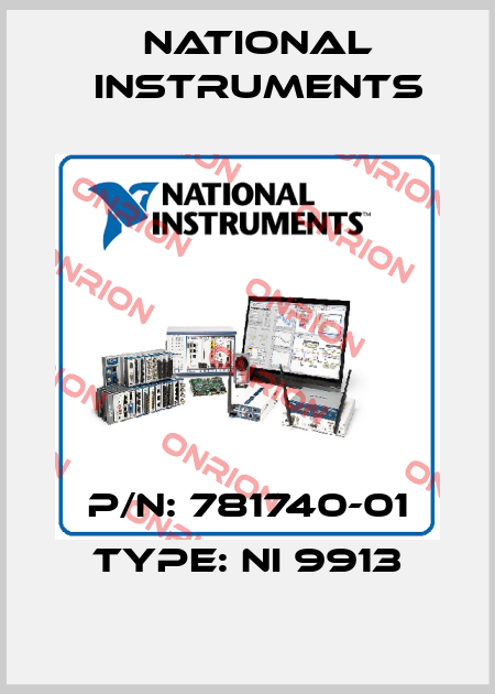 P/N: 781740-01 Type: NI 9913 National Instruments