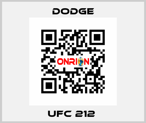 UFC 212  Dodge