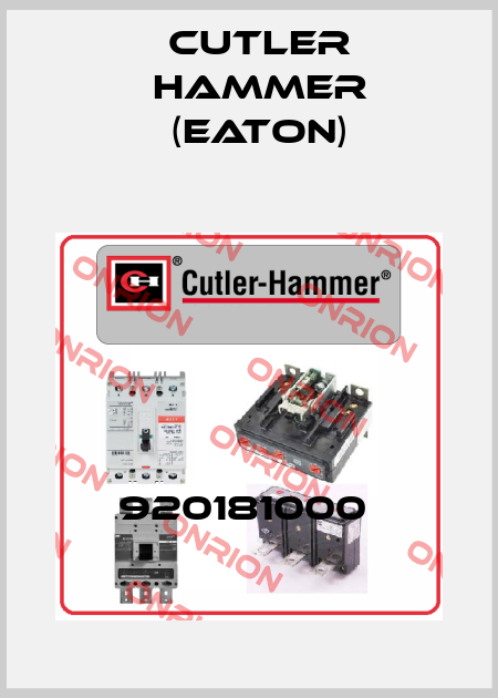 920181000  Cutler Hammer (Eaton)