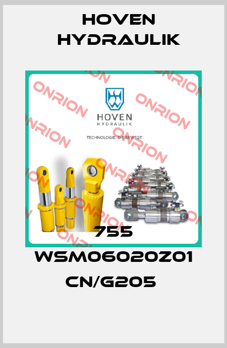 755 WSM06020Z01 CN/G205  Hoven Hydraulik