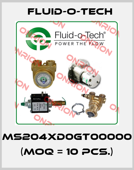 MS204XD0GT00000  (MOQ = 10 pcs.) Fluid-O-Tech