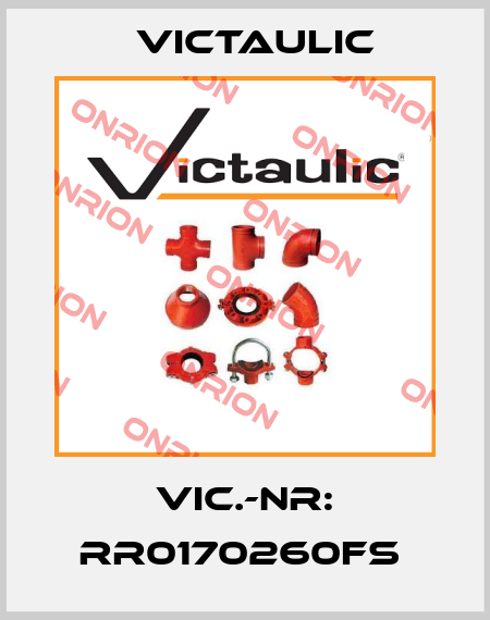 Vic.-Nr: RR0170260FS  Victaulic