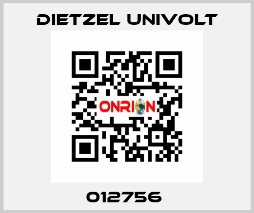 012756  Dietzel Univolt