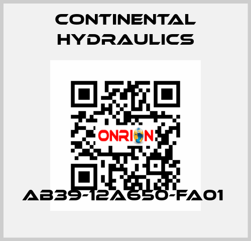 AB39-12A650-FA01  Continental Hydraulics