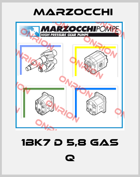 1BK7 D 5,8 GAS Q Marzocchi