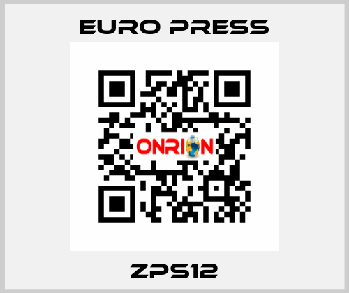 ZPS12 Euro Press