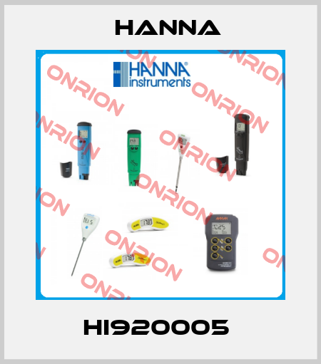 HI920005  Hanna