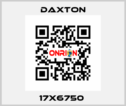 17X6750  DAXTON