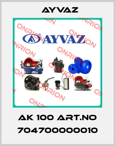 AK 100 Art.No 704700000010 Ayvaz