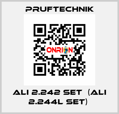 ALI 2.242 SET  (ALI 2.244L SET)  Pruftechnik