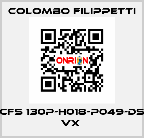 CFS 130P-H018-P049-DS VX  Colombo Filippetti