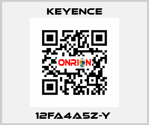 12FA4A5Z-Y  Keyence