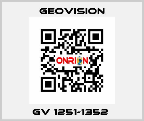 GV 1251-1352  GeoVision