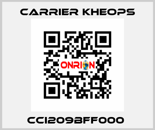 CCI209BFF000  Carrier Kheops