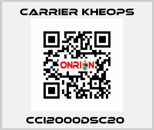  CCI2000DSC20  Carrier Kheops