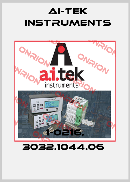 1-0216, 3032.1044.06  AI-Tek Instruments