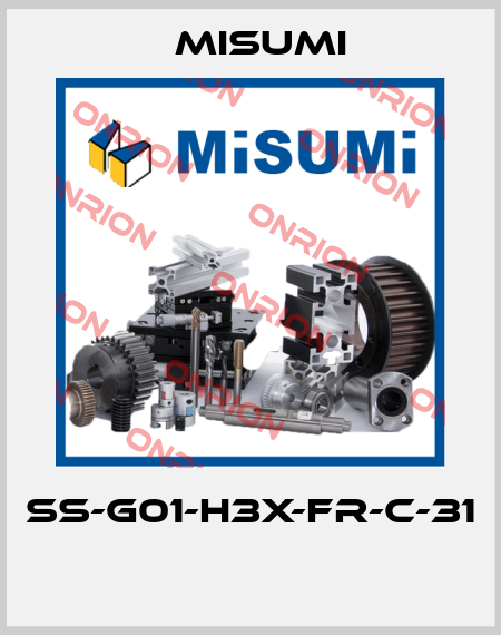 SS-G01-H3X-FR-C-31  Misumi