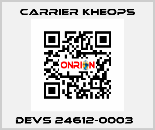 DEVS 24612-0003   Carrier Kheops