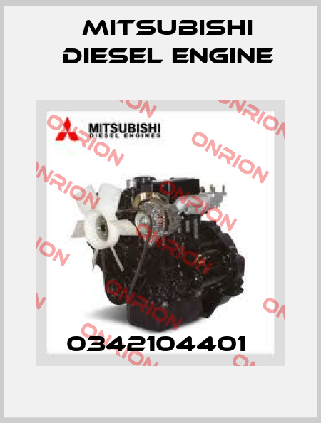 0342104401  Mitsubishi Diesel Engine
