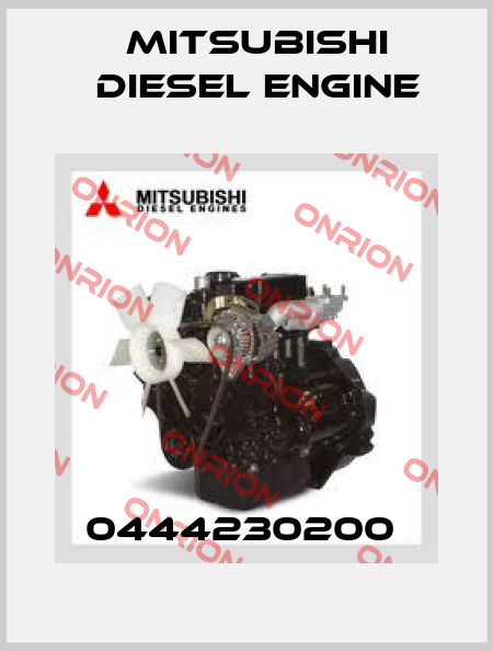 0444230200  Mitsubishi Diesel Engine