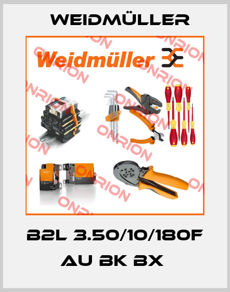 B2L 3.50/10/180F AU BK BX  Weidmüller
