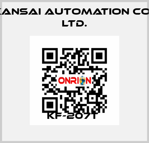  KF-207T  KANSAI Automation Co., Ltd.