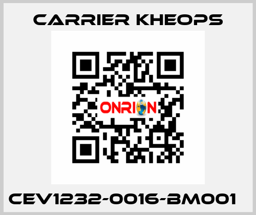 CEV1232-0016-BM001   Carrier Kheops