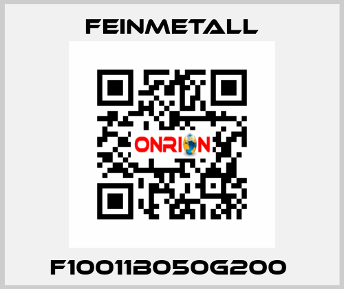 F10011B050G200  FEINMETALL