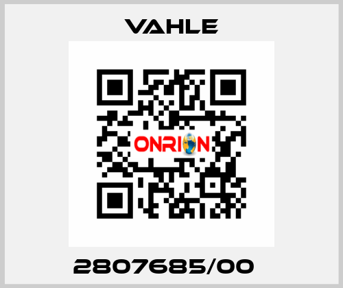 2807685/00   Vahle