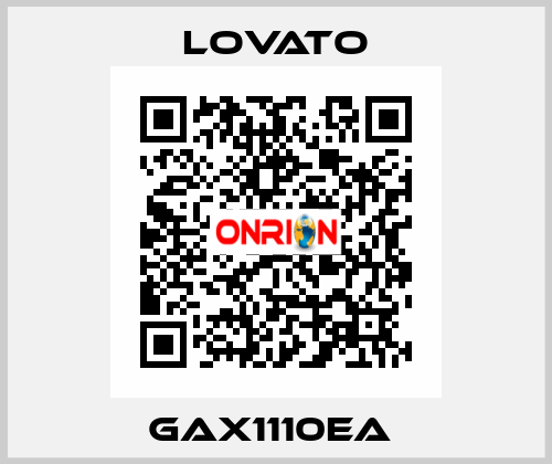 GAX1110EA  Lovato