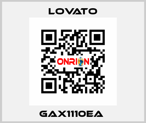 GAX1110EA  Lovato