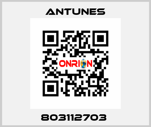 803112703  ANTUNES