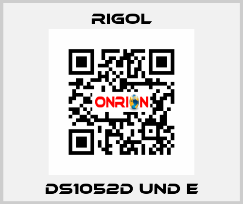 DS1052D und E Rigol