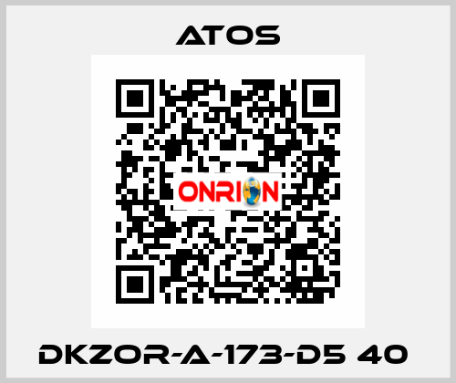 DKZOR-A-173-D5 40  Atos