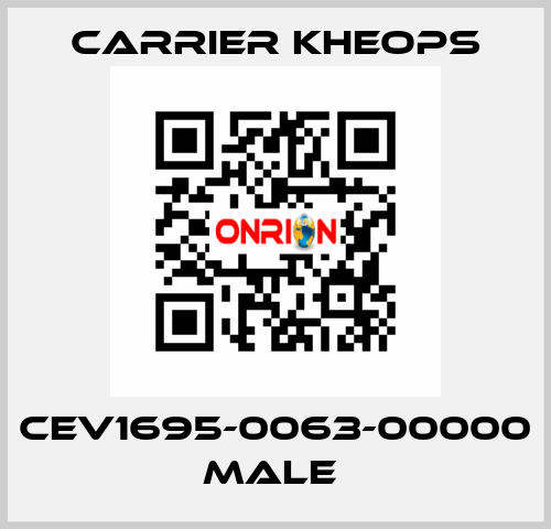 CEV1695-0063-00000 MALE  Carrier Kheops