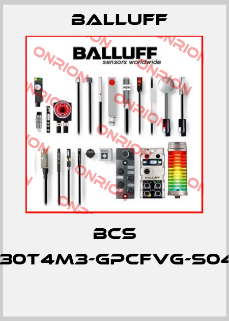 BCS M30T4M3-GPCFVG-S04G  Balluff