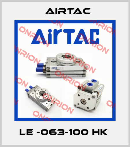 LE -063-100 HK  Airtac
