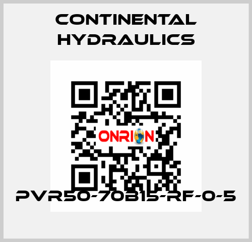 PVR50-70B15-RF-0-5 Continental Hydraulics